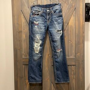 True religion Red Rope stitch